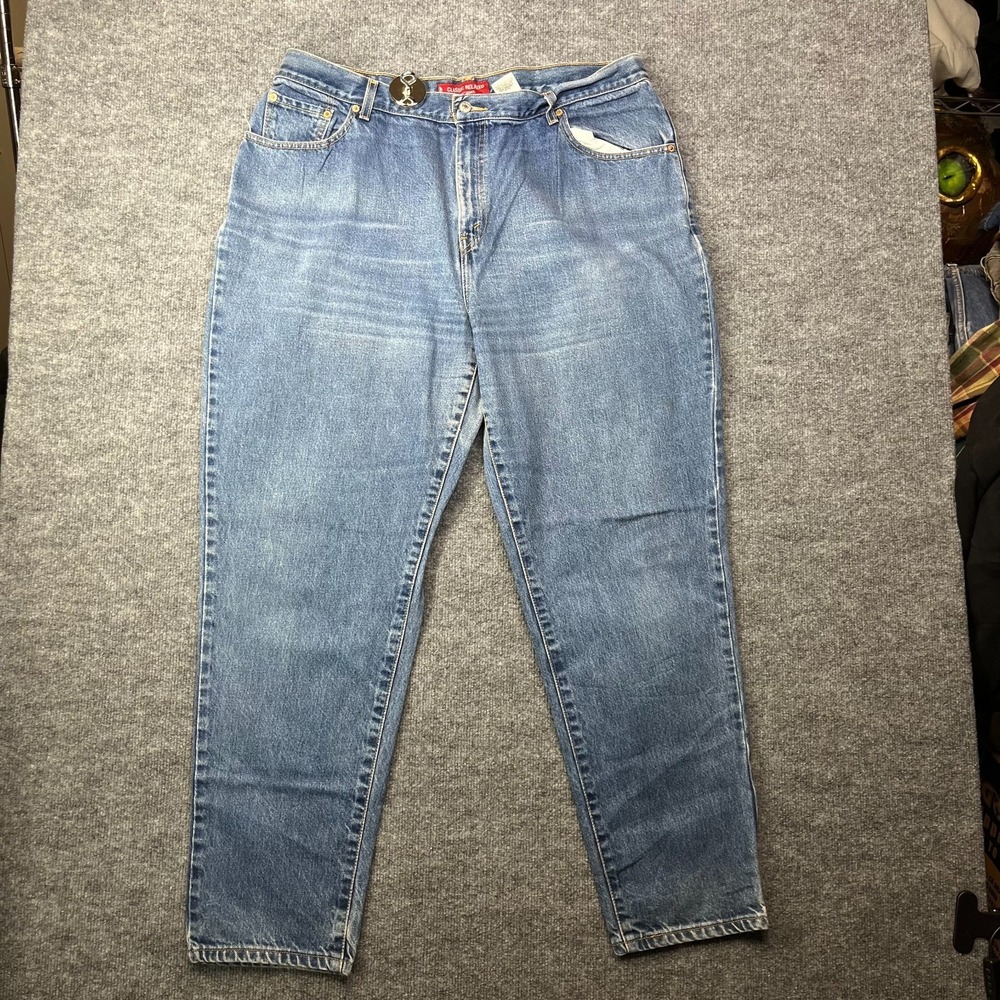 Levi's 550 Relaxed Fit Tapered Leg Jeans Women's 20L Blue Denim‎ Classic - 40X31